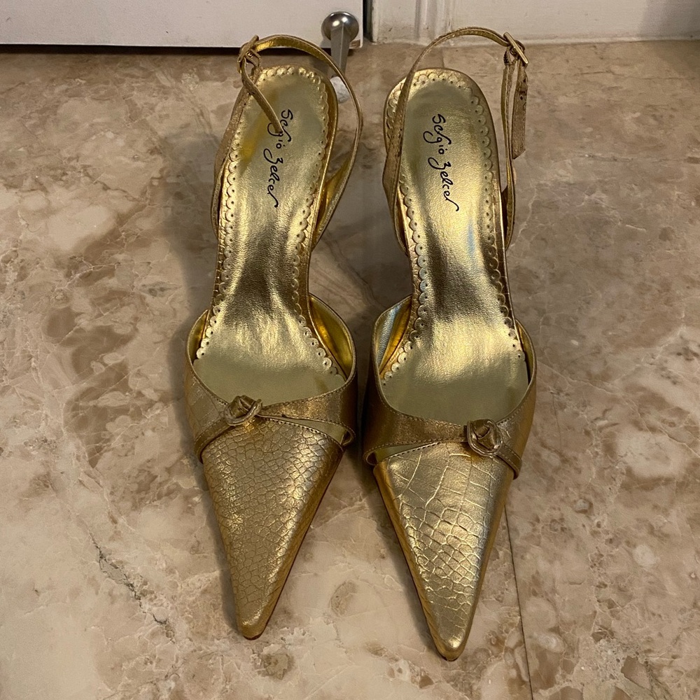 Vintage Sergio Zelcer Pointed Toe Pumps